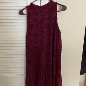 Macy’s Maroon Dress